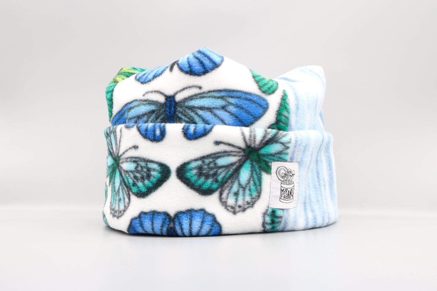 Butterflies/Blue Watercolor
