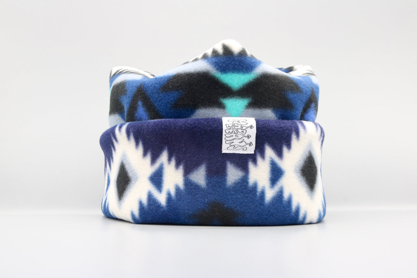 Blue Geometric Pattern