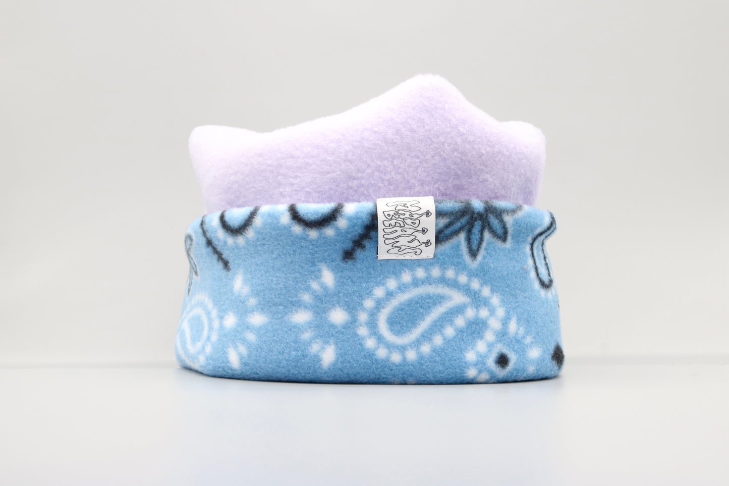 Lavender and Blue Bandana