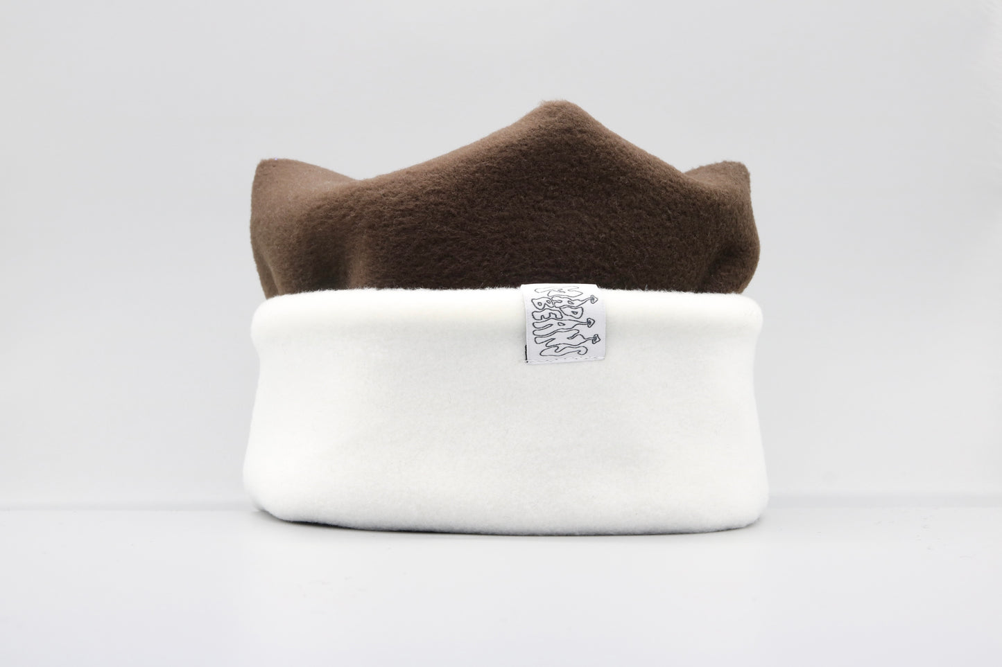 Brown and White