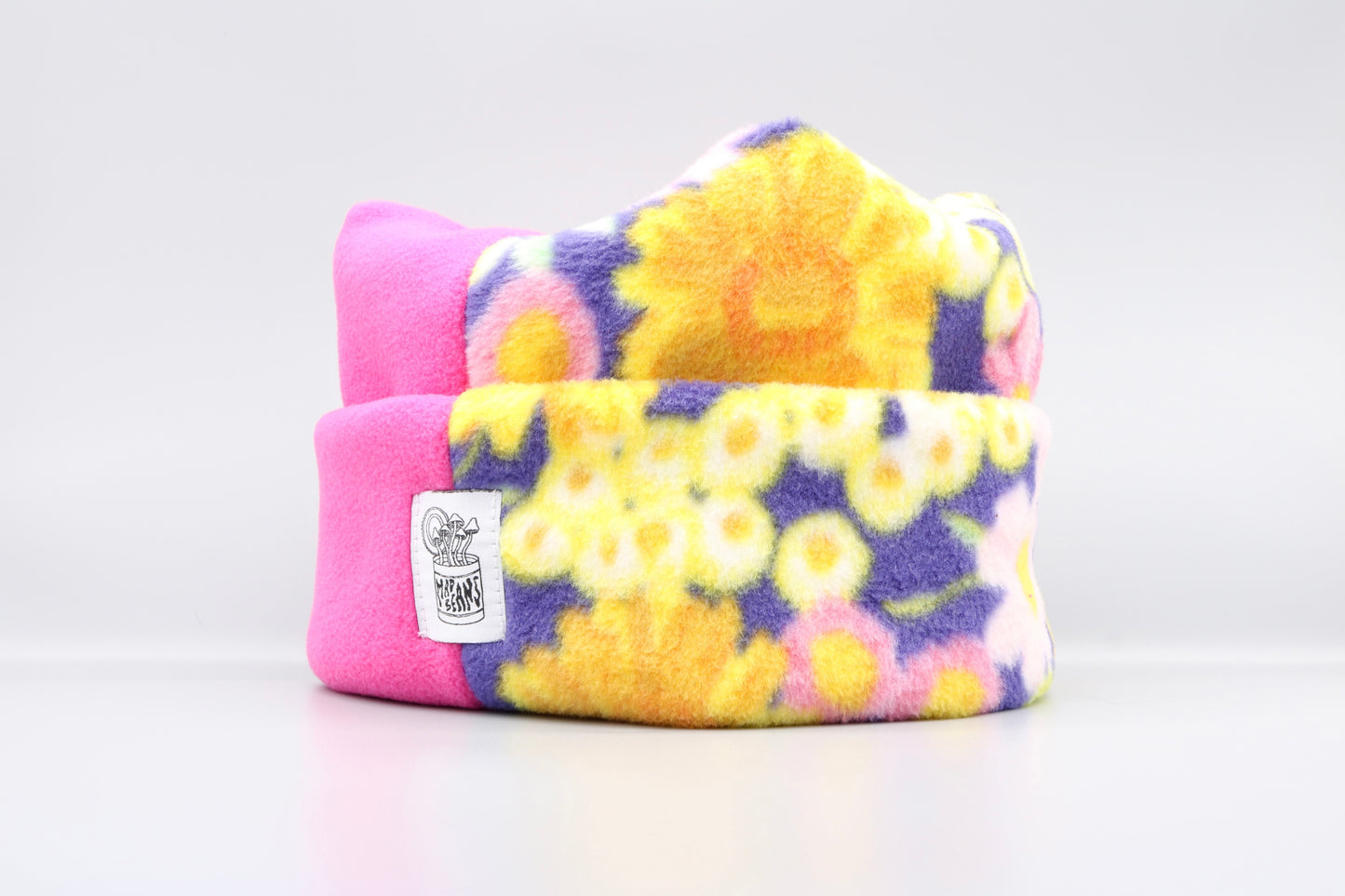 Hot Pink/Flowers
