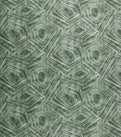 S/M - Green Geometric Pattern