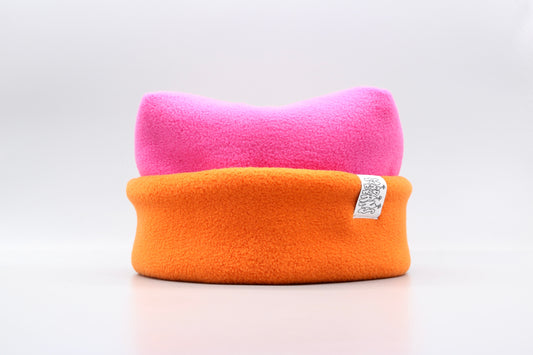 Hot Pink and Orange