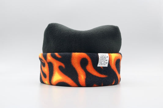 Black and Flames