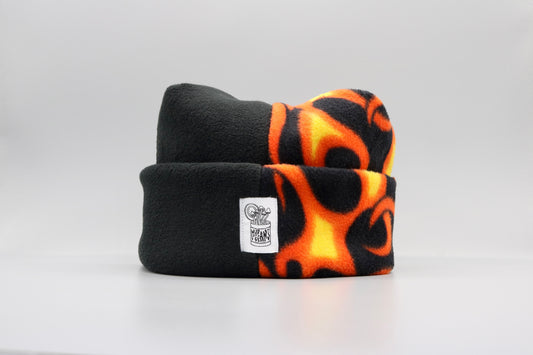 Black/Flames