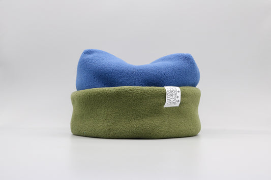 Blue and Olive