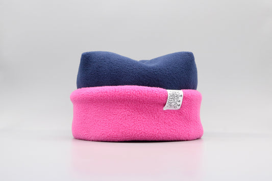 Navy and Hot Pink