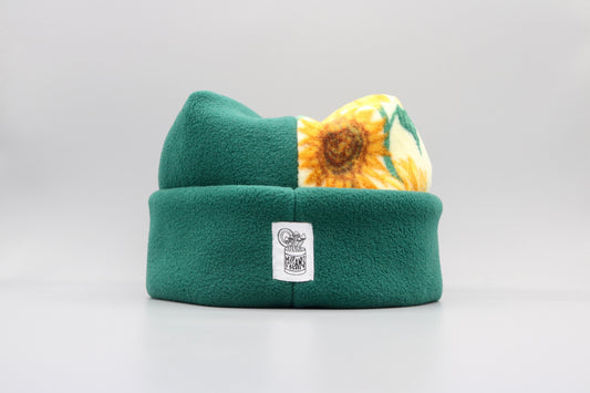 Evergreen and Sunflowers