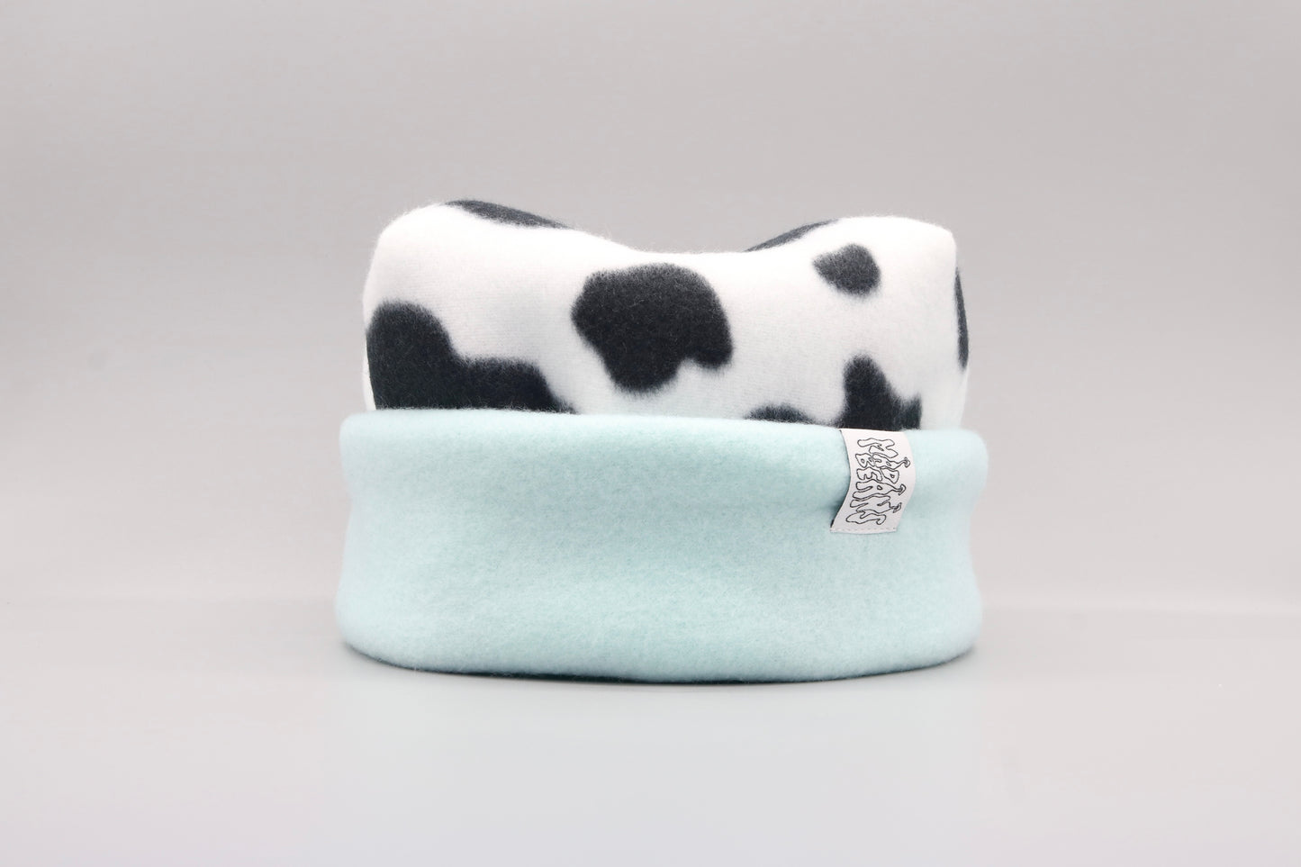 Cow Print and Baby Blue