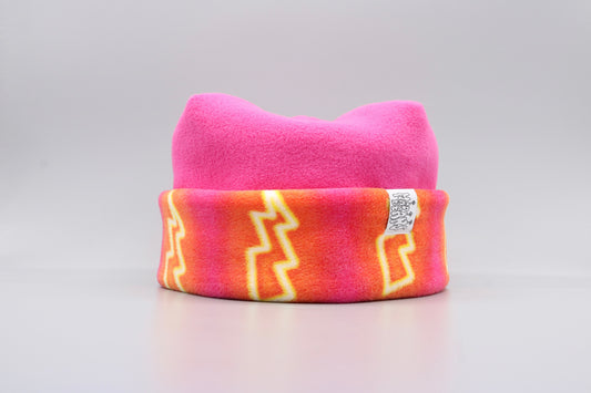Hot Pink and Lightening Bolts