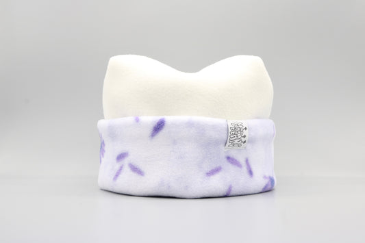 Cream and Purple Flowers
