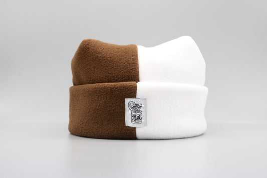 Chocolate Brown/White