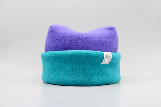 Purple and Teal
