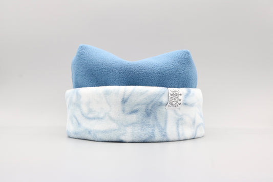 Blue and Blue Swirls