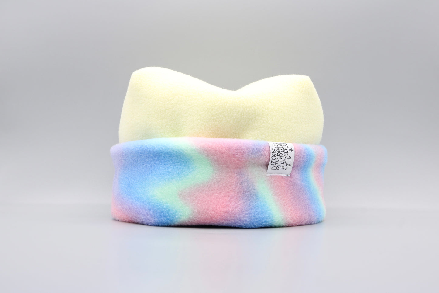 Pastel Yellow and Pastel Tie-Dye