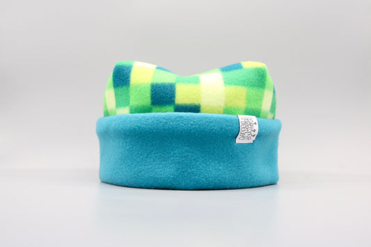 Green Checkered and Teal