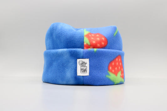 Blue Tie-Dye/Strawberries
