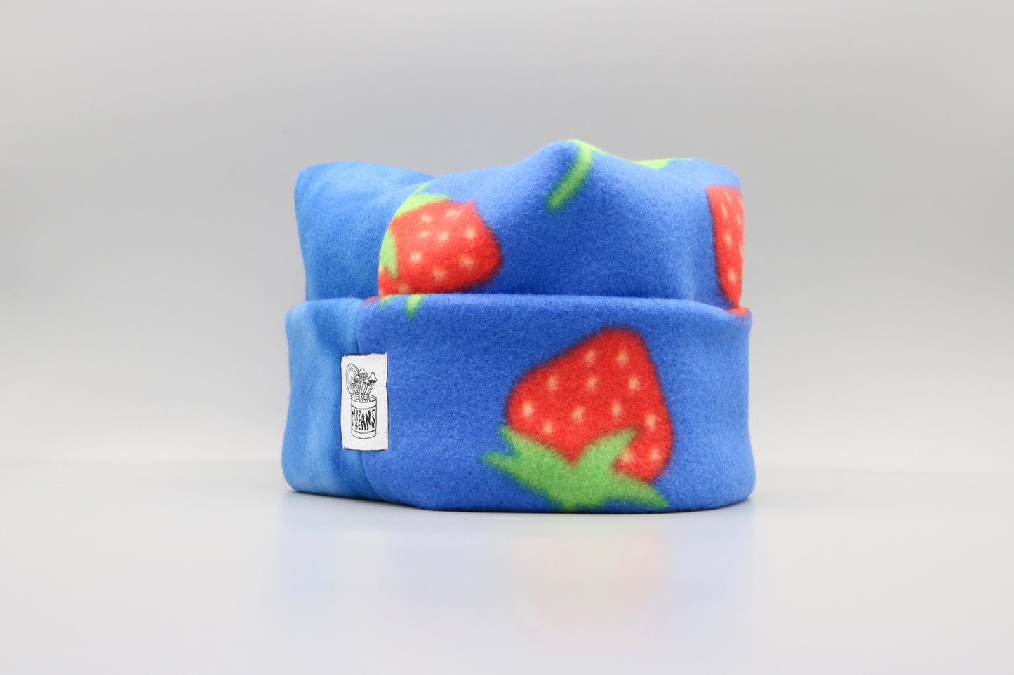 Blue Tie-Dye/Strawberries