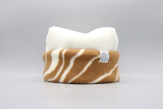 Cream and Brown Swirls