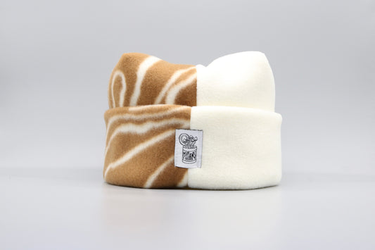 Brown Swirls/Cream