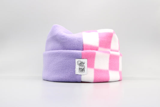 Lavender/Pink Checkered