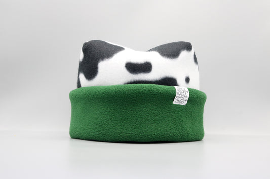 Cow Print and Evergreen