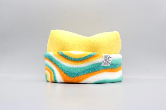Yellow and Blue and Orange Swirls