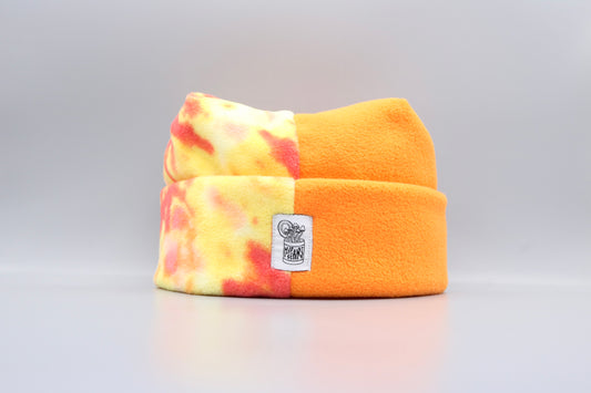 Red and Orange Tie-Dye/Orange