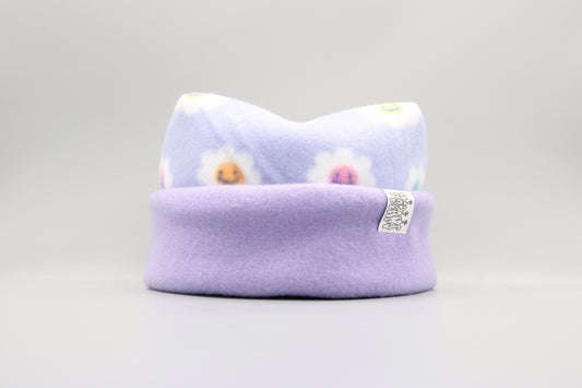 Purple Smiley Flowers and Lavender