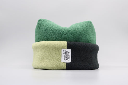 Evergreen, Sage, and Black