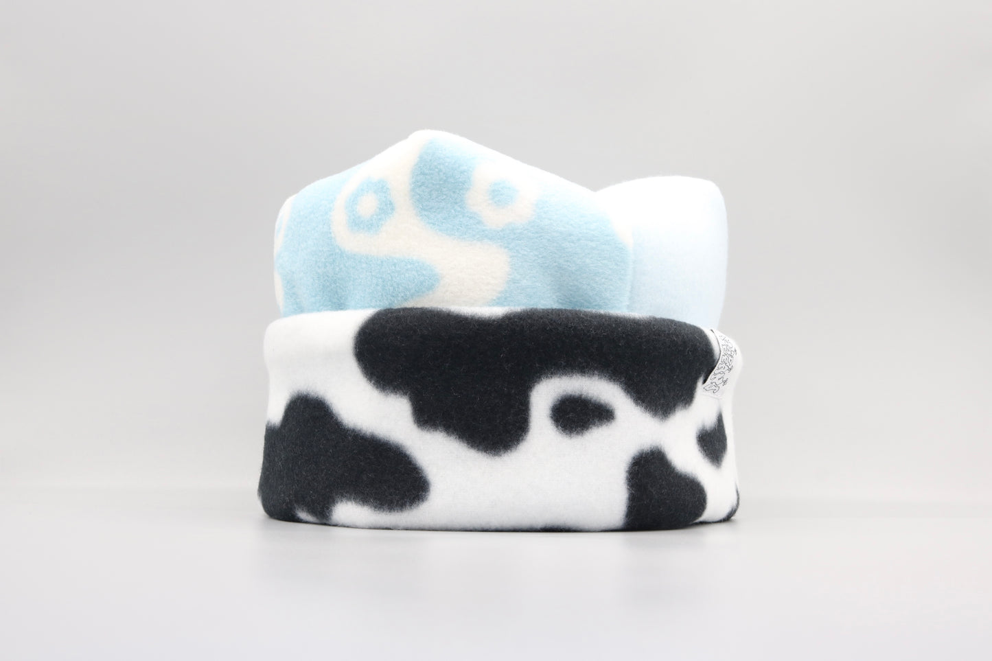 Blue and White Pattern, Baby Blue, and Cow Print