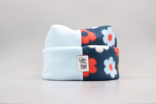 Baby Blue/Flowers