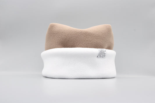 Light Brown and White