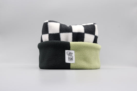 Checkered, Black, and Sage