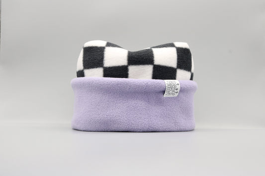 Checkered and Lavender