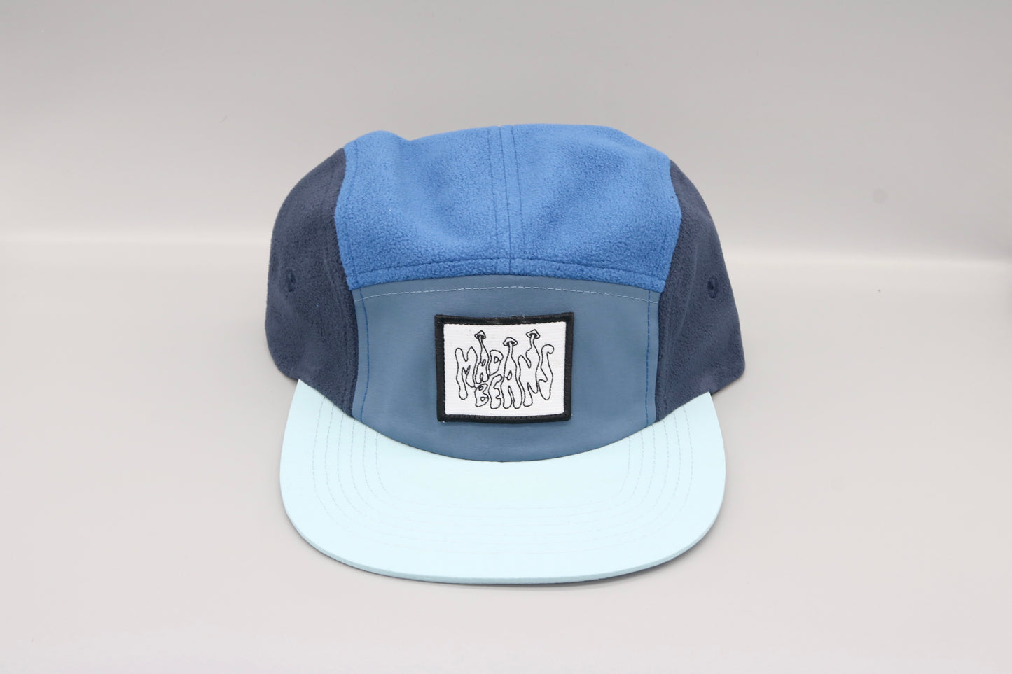 Fleece 5 Panel Cap - Blue