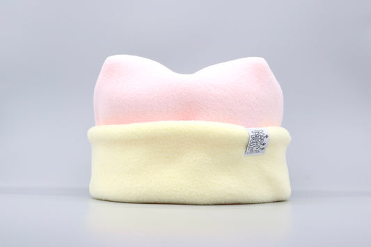 Baby Pink and Pastel Yellow