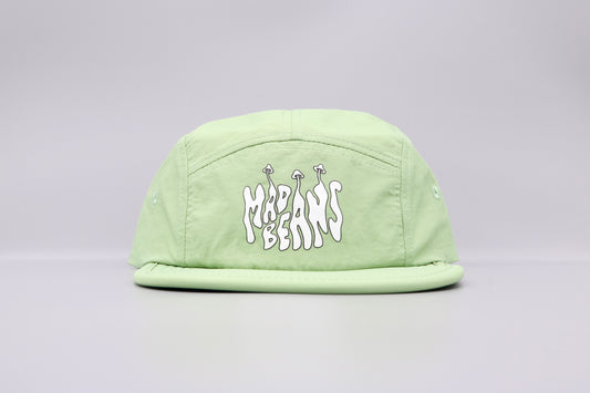 Nylon 5 Panel Cap - Green