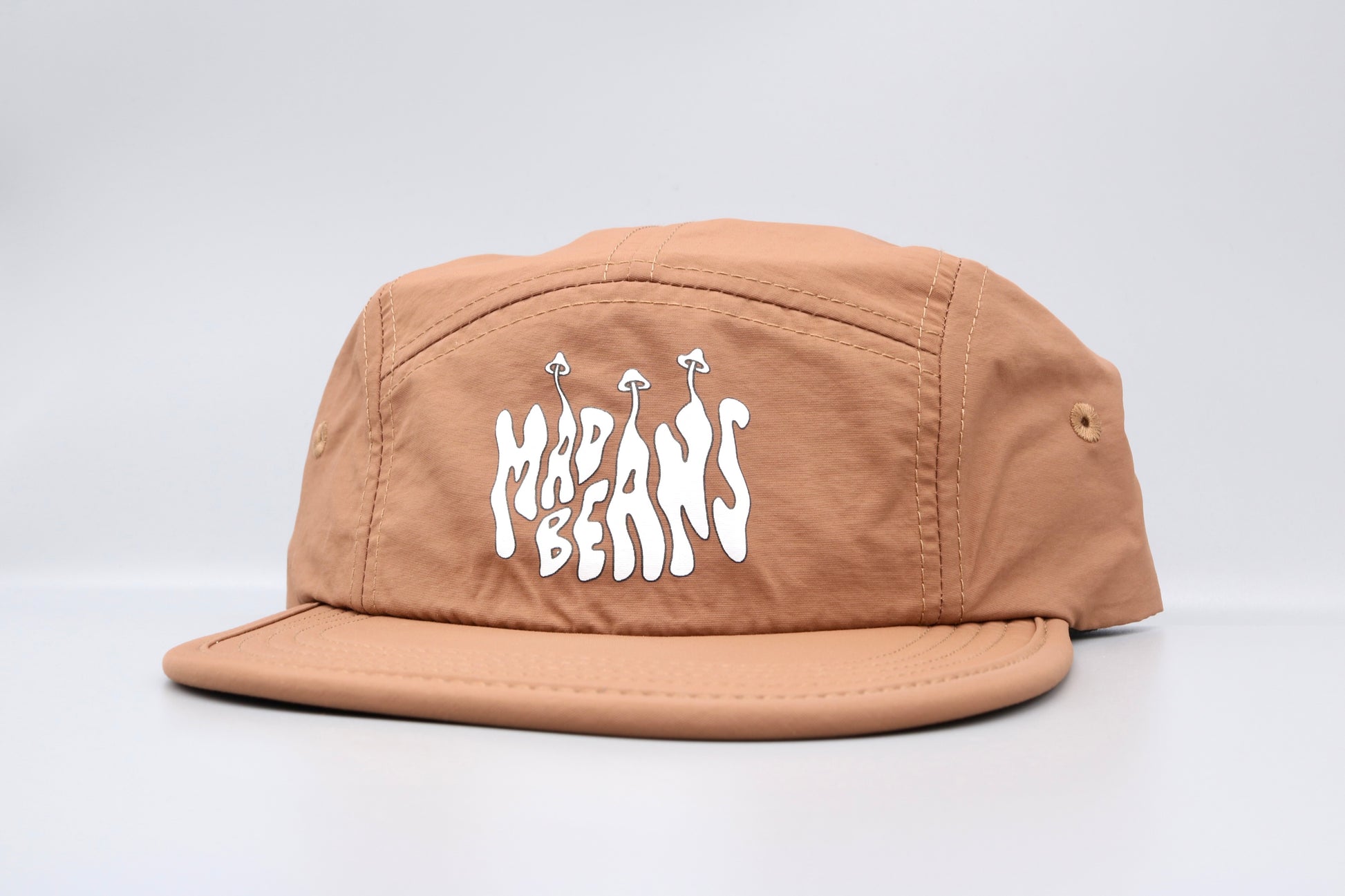 Nylon Panel Cap Brown
