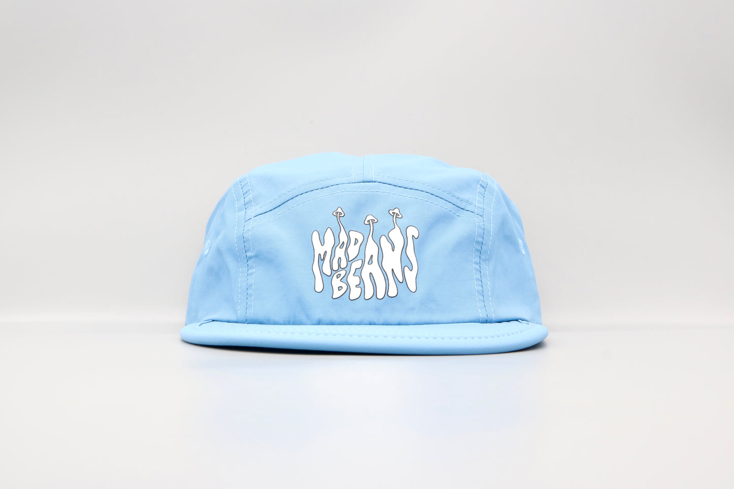 Nylon 5 Panel Cap - Blue