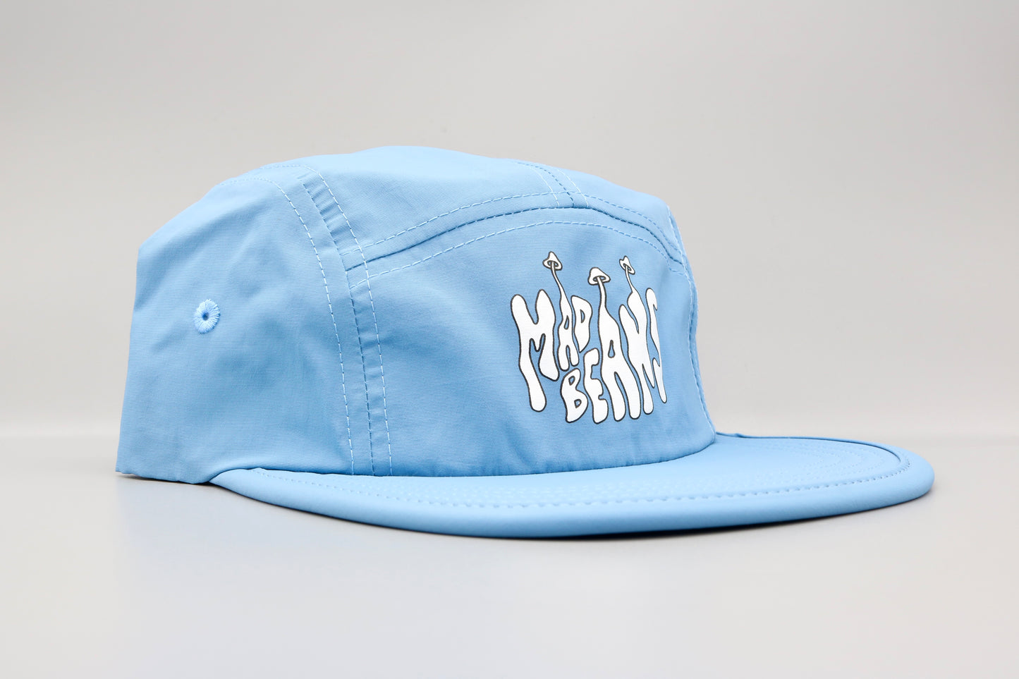 Nylon 5 Panel Cap - Blue