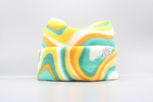 Blue and Orange Swirls