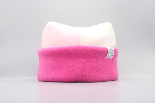Pink, Cream, and Hot Pink
