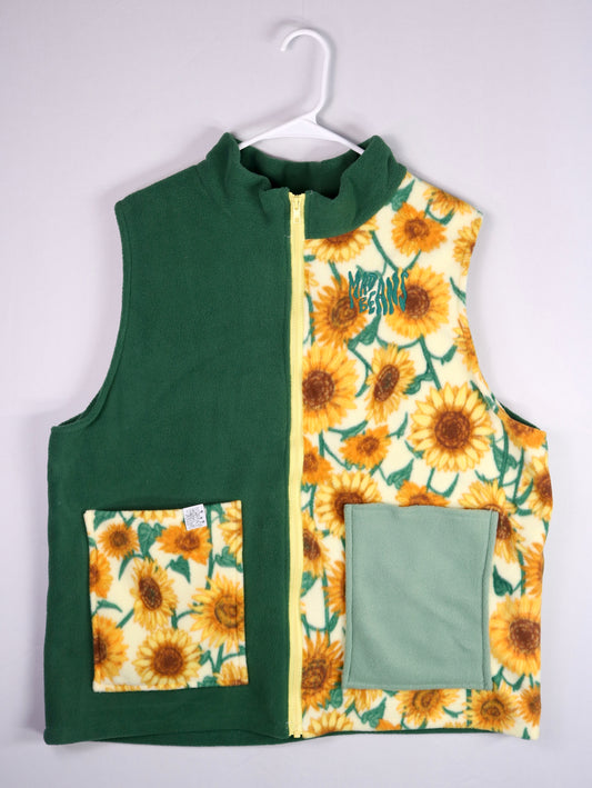 S/M - Sunflowers and Evergreen
