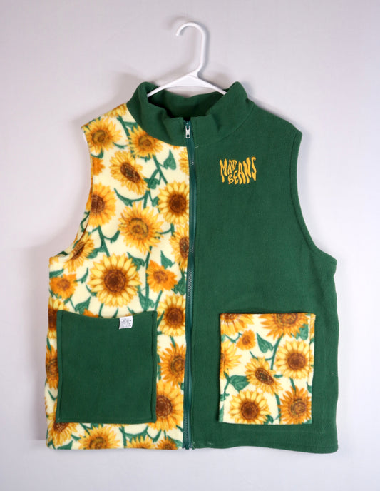 S/M - Sunflowers and Evergreen