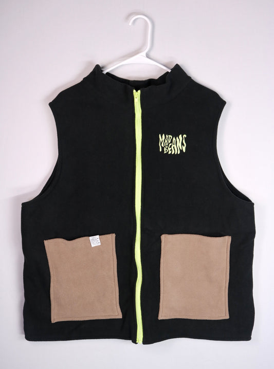 S/M - Black, Light Brown, and Green
