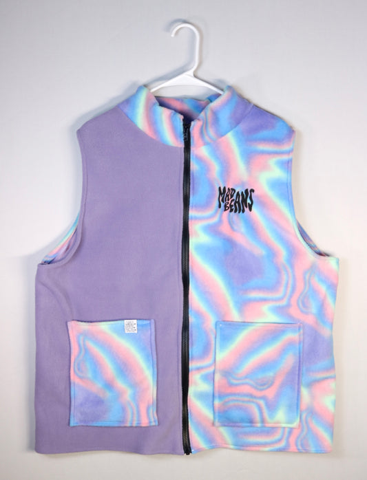 S/M - Purple and Tie-Dye
