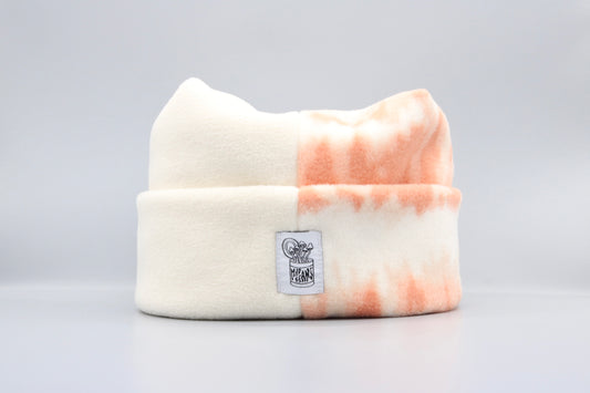 Cream/Orange Tie-Dye