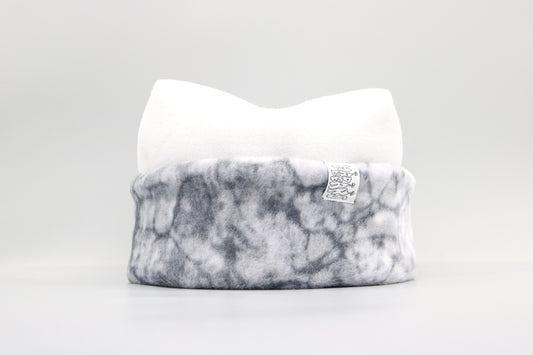 White and Gray Tie-Dye