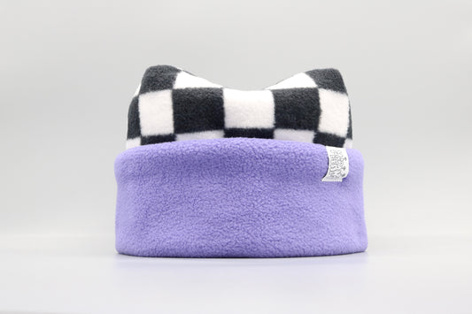 Checkered and Purple